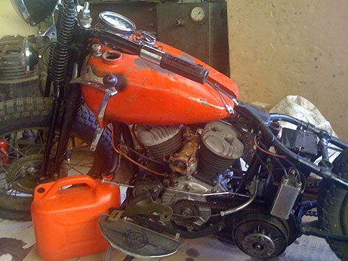 Harley Davidson - type WLA