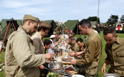 VMH bivouaque à Fort Samson